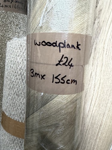 Vinyl offcut wood plank - plank, 3m