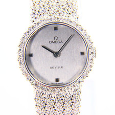 Vintage 18ct Omega De Ville