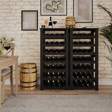 Camilo 7-Tier Wine Rack Freestanding Holds 28 Bottles Home Bar Stand 108cm Stand
