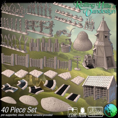 Countryside farmland terrain - countryside,