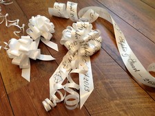 Personalised wedding car - personalised,