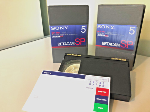 Sony minute betacam sp - 5,