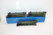 3 Hornby Dublo EDLT20 GWR BR Castle Green Loco Bodies - 2 x Bristol & Denbigh