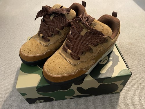 Bape suede brown sta trainer - suede,