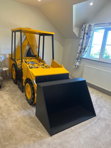 Kids digger bed jcb - bed,