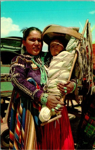 Navajo family baby - family,
