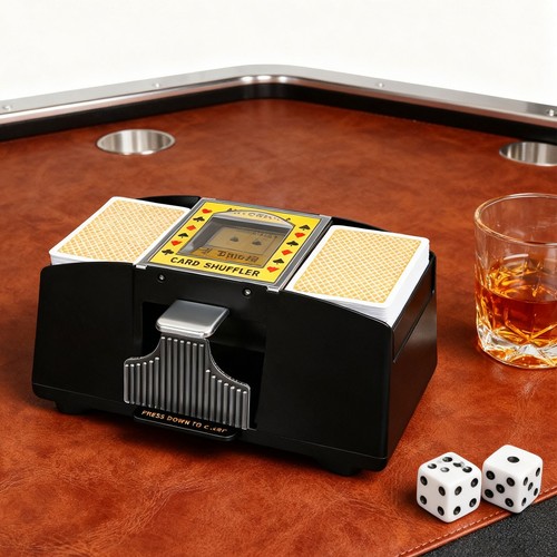 Automatic deck card shuffler - deck,