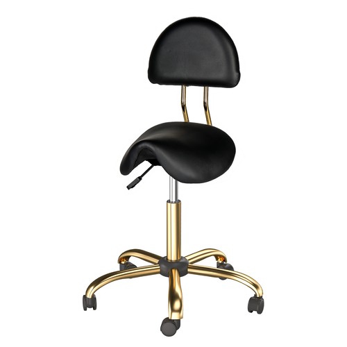 Saddle stool with wheels - stool,
