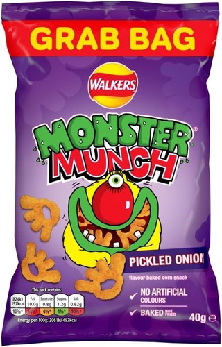 Monster munch crisps - 35, 40g