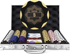 HEITOK Clay Poker Chip Set for