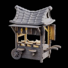 Food stall cart wandering - stall,