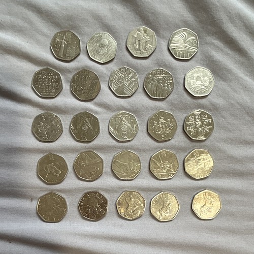 British 50p coin bulk job - 50p,