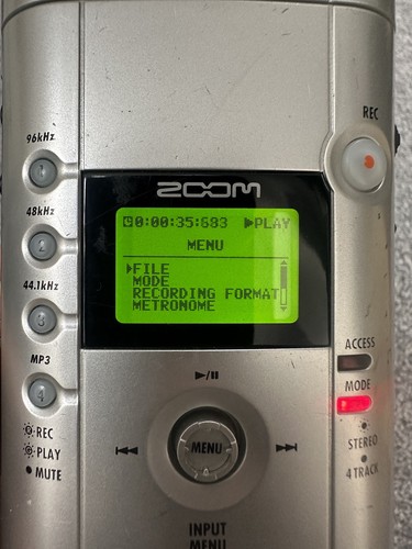Zoom hand recorder - zoom, h4