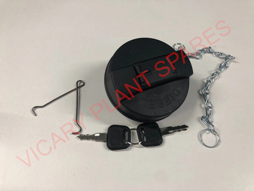 Fuel filler cap jcb part - cap, no