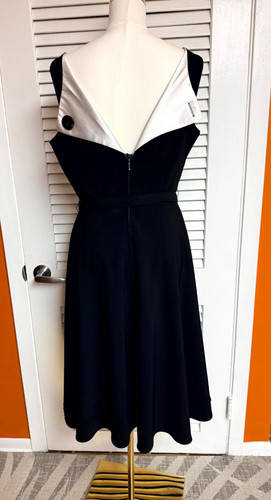 Bettie page black fit - black, flare