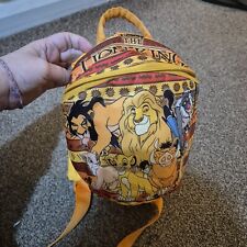 Vintage 2000s The Lion King Original Movie Film Bag Backpack Kids Childs