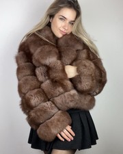 Saga Fox Fur Sable Dyed Modern