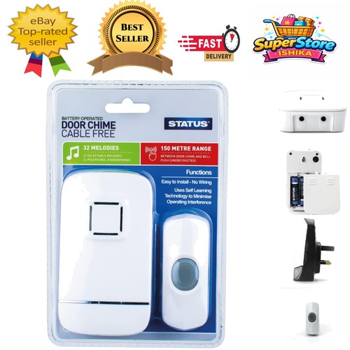 Elegant wireless door bell - wireless,
