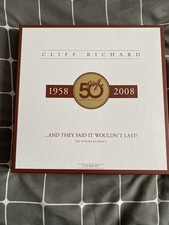 Cliff Richard 50 Years 8 CD Box Set In Mint Condition