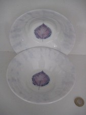 2 x PORTMEIRION DUSK LEAF