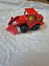 Vintage Diecast Red Tactor