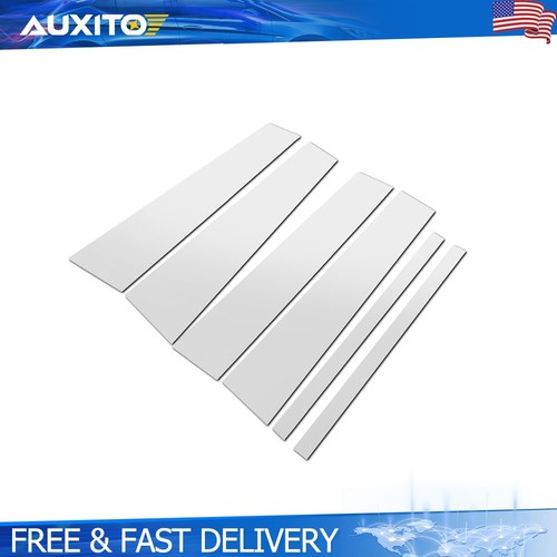 6pcs chrome plated pillar post - plated,