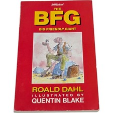 The BFG by Roald Dahl Illustrated by Quentin Blake Paperback 1982