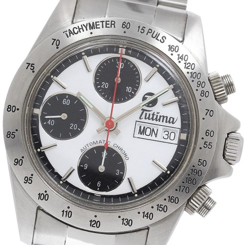 Tutima 7750 chronograph white - tutima,