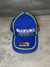 Suzuki Ecstar MotoGP Team Baseball Cap Hat - Adjustable Strap 