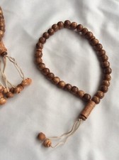 Authentic Turkish Agarwood Prayer Beads, 33 Bead Islamic Tasbeeh