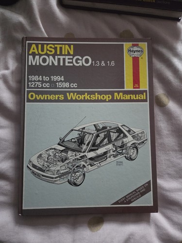 Haynes manual austin montego - haynes,
