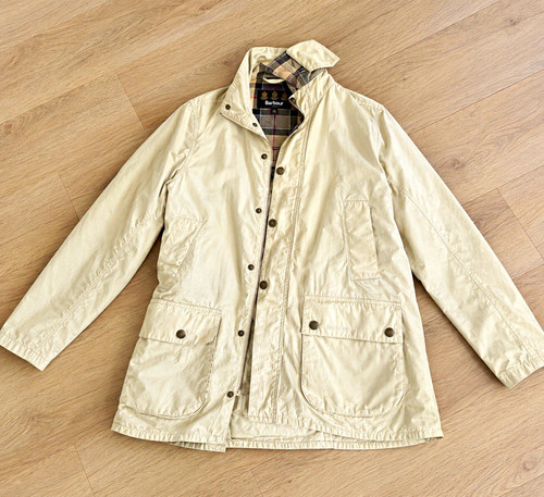 Barbour men beige leather - men’s,