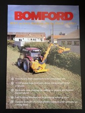 BOMFORD B55 SERIES FLAIL CUTTER HEAVY DUTY TRACTOR BROCHURE SALES LEAFLET 80s