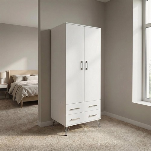 Matt white door drawer - 2,