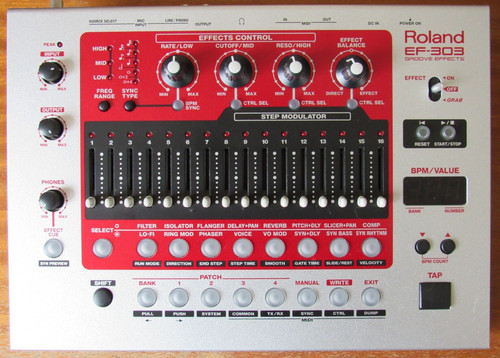 Roland 303 groove - ef-303, effects