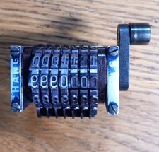 Morgana FRN/FSN Compatible Gothic Backwards Numbering Box (15mm Collar)