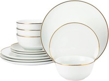12 Pcs Dinner Set Porcelain