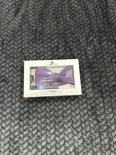 George men purple bow - st,