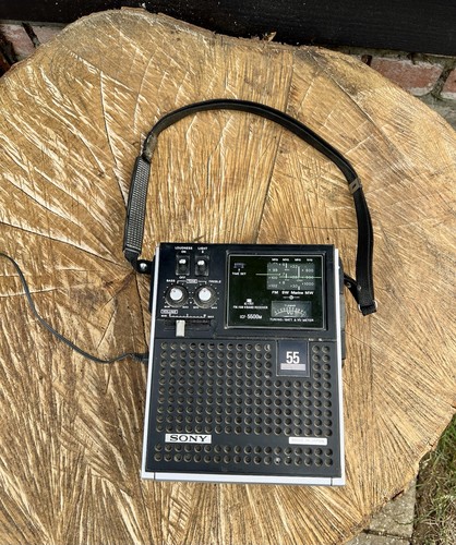 Vintage sony icf 5500m - sony, captain