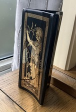 Vintage  3 sided bud vase 14cm