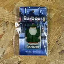Barbour Enamel Pin Badge Father Christmas Santa Christmas Limited Edition 2019