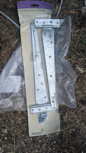 Blooma 381mm galvanised - galvanised, steel