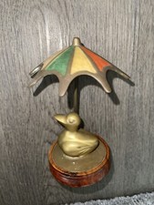 Vintage Solid Brass Duck