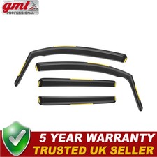 Rain Sun Wind Deflectors FOR VAUXHALL ZAFIRA B MK2 2005-2014 5 DOOR MPV Upgraded