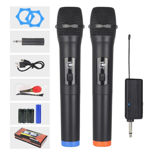 Wireless microphones dual - wireless,