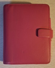 Filofax pocket organiser pink