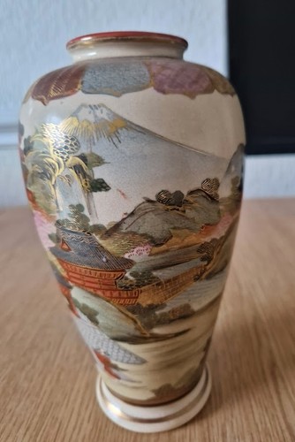 Stunning japanese satsuma - japanese, vase