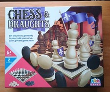 Addo Games Chess and Draughts Game Board Game