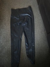 M&S Faux Leather Black