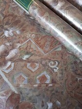 X1 1980s Vintage JOHN WILMAN Wallpaper Rolls Abstract Retro 90s Vinyl film prop